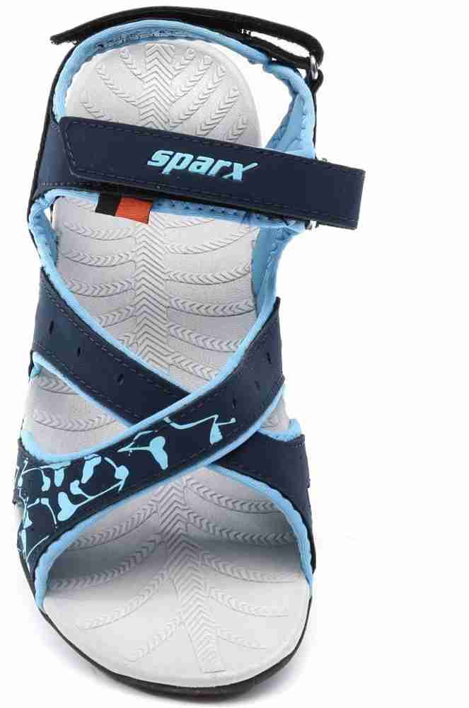 Sparx Sparx Women SS 409 Navy Blue Sky Blue Floater Sandals Women Sports Sandals