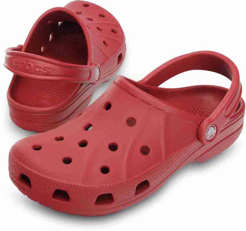 Red crocs best sale mens size 9