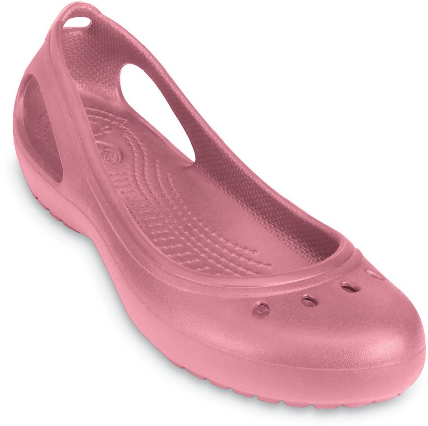 Crocs ballet flats deals pink