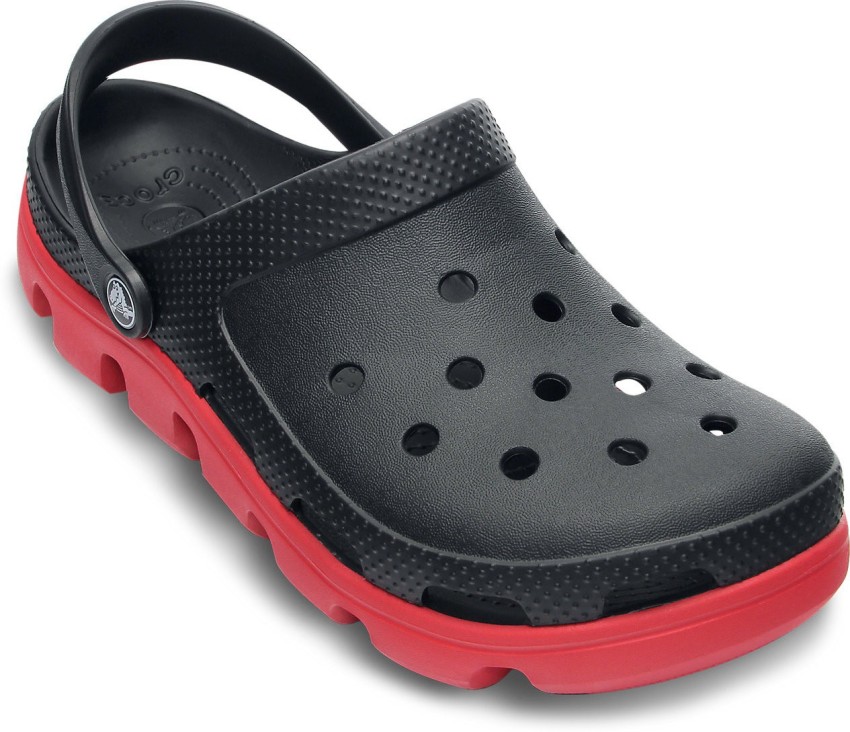 Mens red crocs online size 9