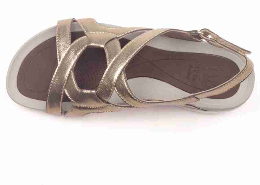 PAVERS ENGLAND Women Gold Sandals Buy BRONZE Color PAVERS