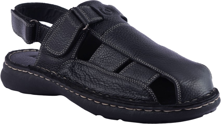 Amster Men Black Sandals Buy Black Color Amster Men Black