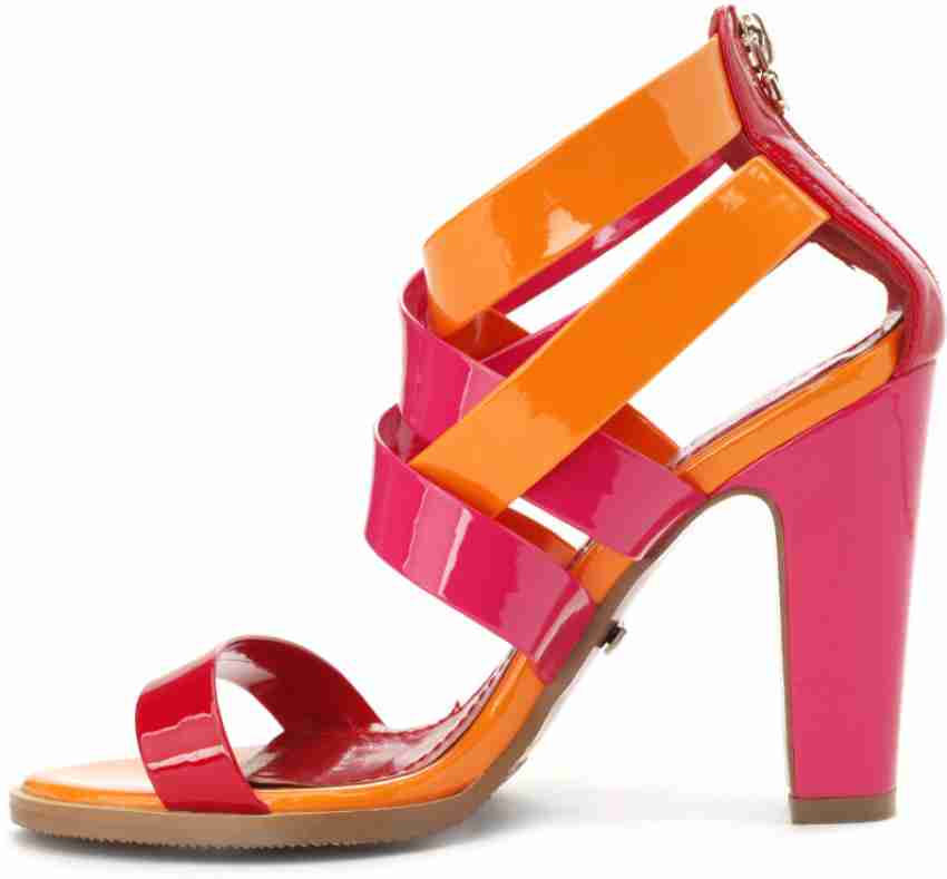 Orange and 2024 pink heels