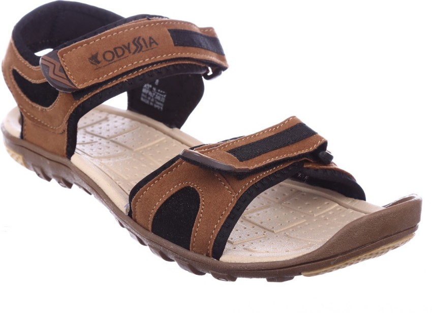 Odyssia Men Khaki Sandals Buy Mustard Color Odyssia Men Khaki