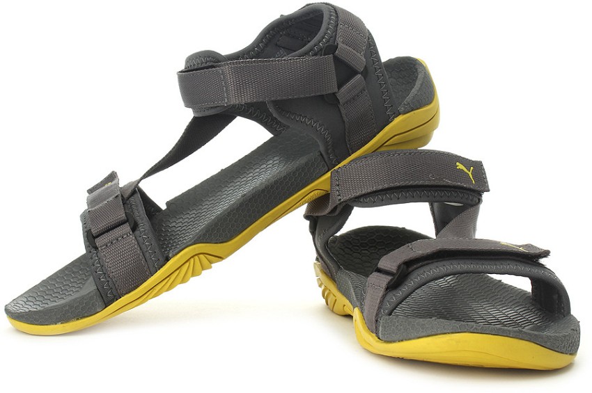 Puma sandals men store yellow