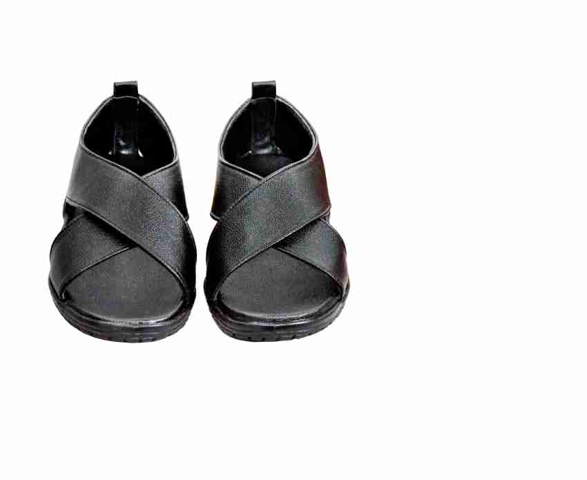 Mr. Polo Men Black Sandals Buy Black Color Mr. Polo Men Black