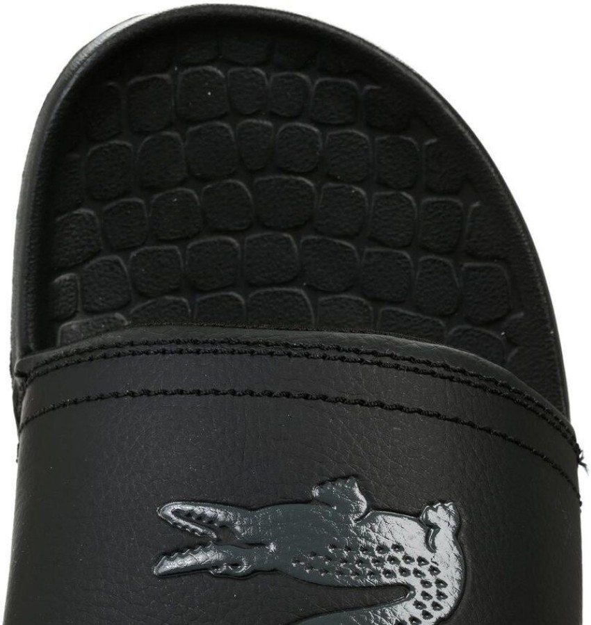 Buy Black Color LACOSTE Men Black Sandals Online at Best Price