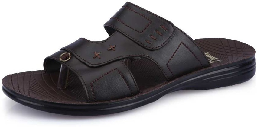 Pu Lite Today Men Glow 3 Brown Men Brown Sandals Buy Brown Color