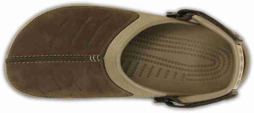 CROCS Yukon Men Khaki Sandals - Buy 203261-23G Color CROCS Yukon Men Khaki  Sandals Online at Best Price - Shop Online for Footwears in India