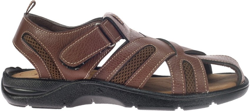 Khadim best sale leather sandals