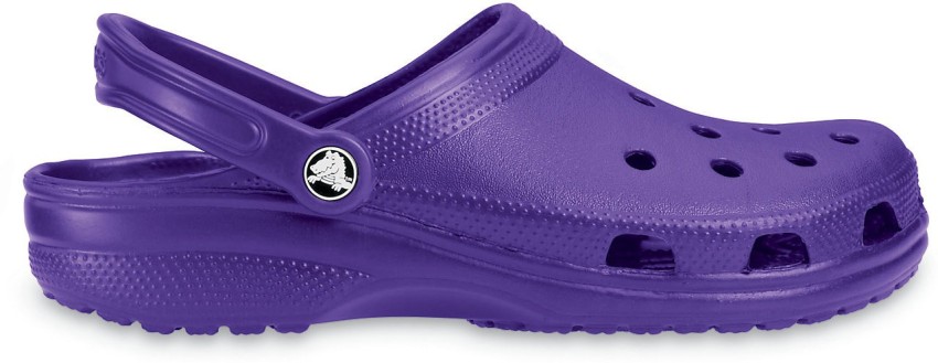 Purple deals crocs mens