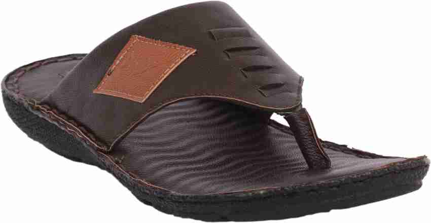 Buy Brown Color Cat Wog Men Brown Sandals Online at Best Price