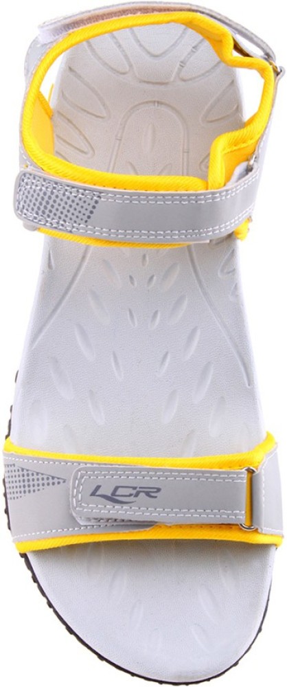 LANCER Men Grey Yellow Sandals Buy Yellow Color LANCER Men Grey