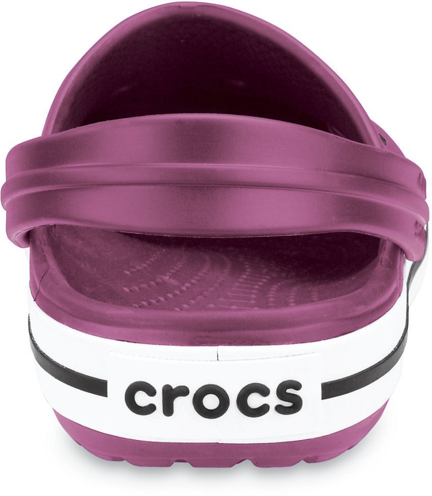 Plum crocs on sale