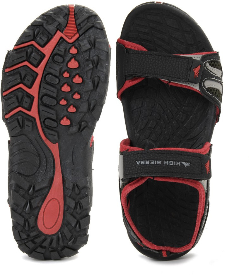 HIGH SIERRA Men Grey Black Sports Sandals Buy Black Grey Color