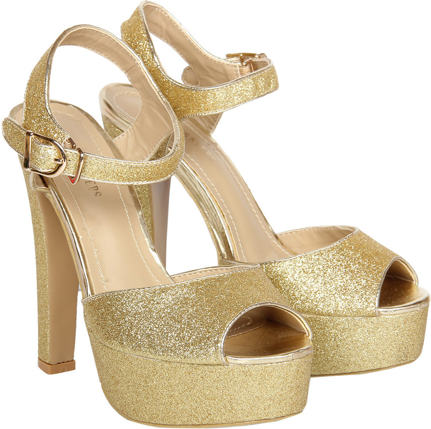Venus gold heels discount