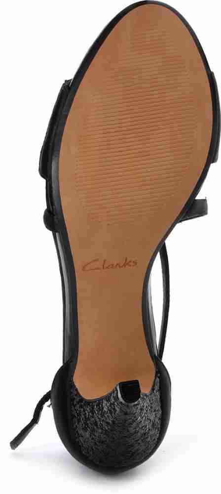 Clarks satin cheap