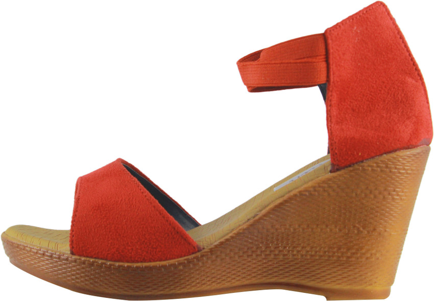 FAITH Women Wedges Buy Red Color FAITH Women Wedges Online at Best Price Shop Online for Footwears in India Flipkart