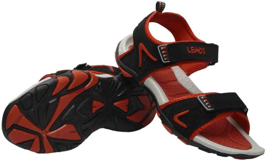 Aqualite Leads Men Black Red Sandals Buy BLACK RED Color