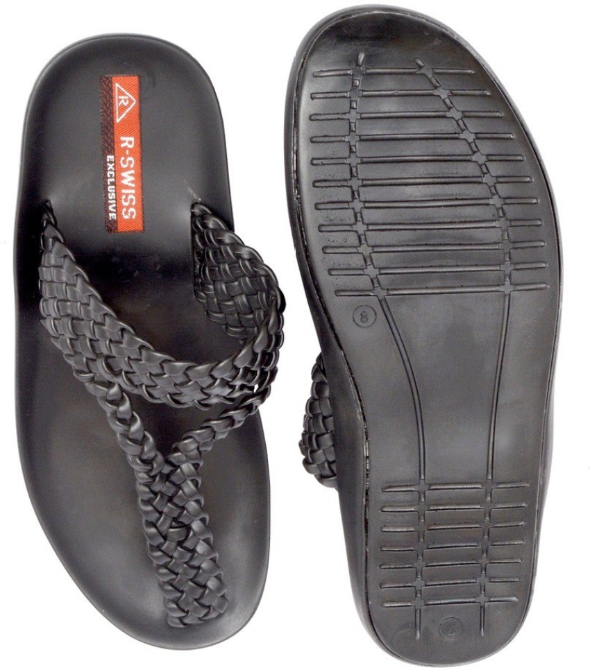 R Swiss Men Black Sandals Buy Black Color R Swiss Men Black