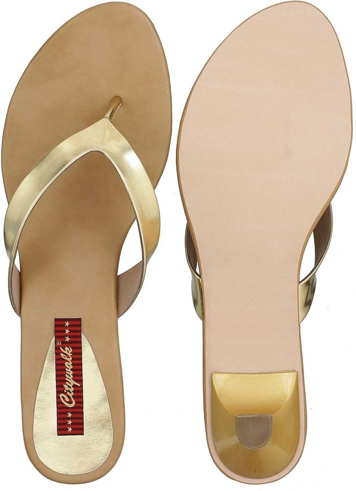 Citywalk Shoes Women Gold Flats - Buy Gold Color Citywalk Shoes Women Gold  Flats Online at Best Price - Shop Online for Footwears in India