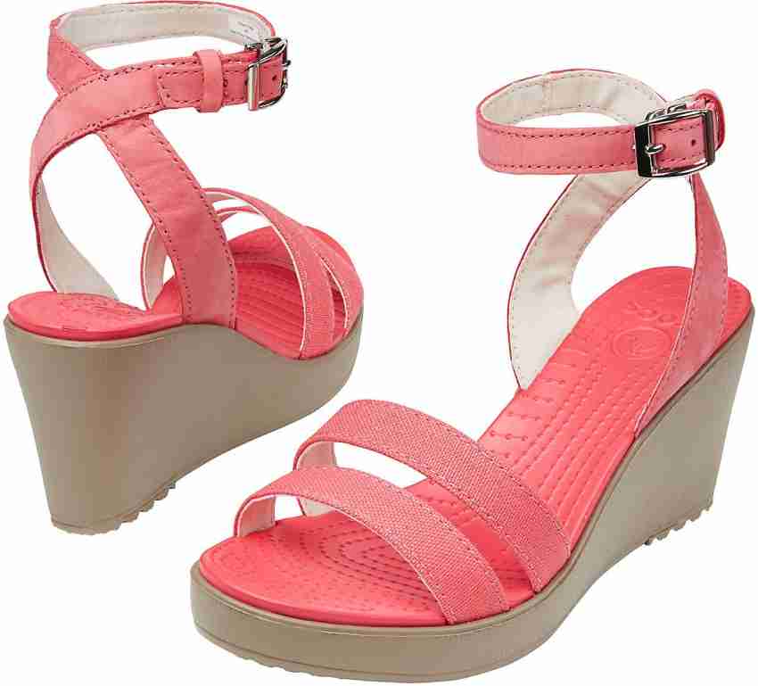 Crocs leigh wedge uk online