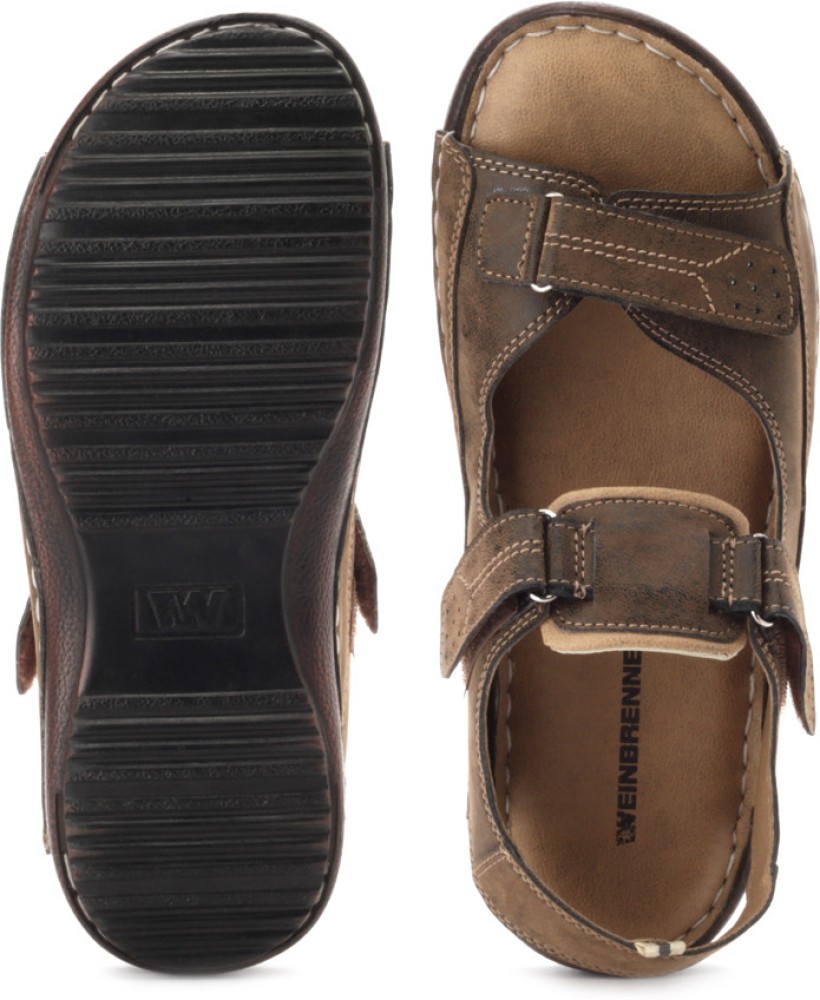 Weinbrenner Weinbrenner Men Brown Sports Sandals Buy Brown Color