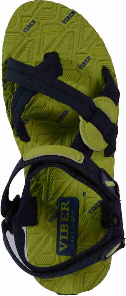 Viber Men Blue Green Sandals Buy Blue Green Color Viber Men