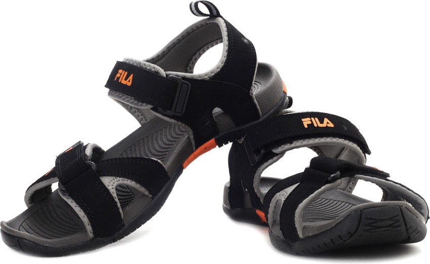 FILA Avior Men Sports Sandals Buy Black Orange Color FILA Avior Men Sports Sandals Online at Best Price Shop Online for Footwears in India Flipkart