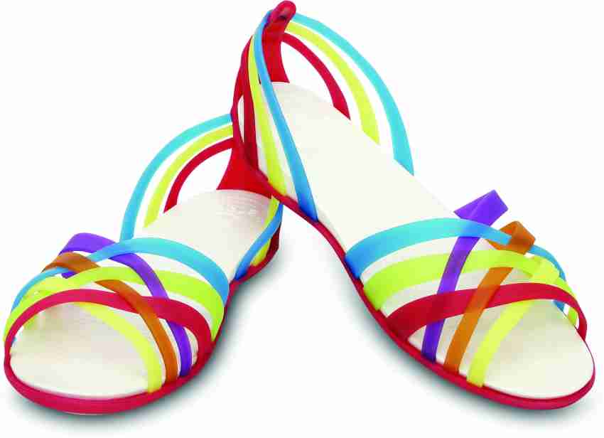 CROCS Women Multicolor Flats Buy Multi Color CROCS Women