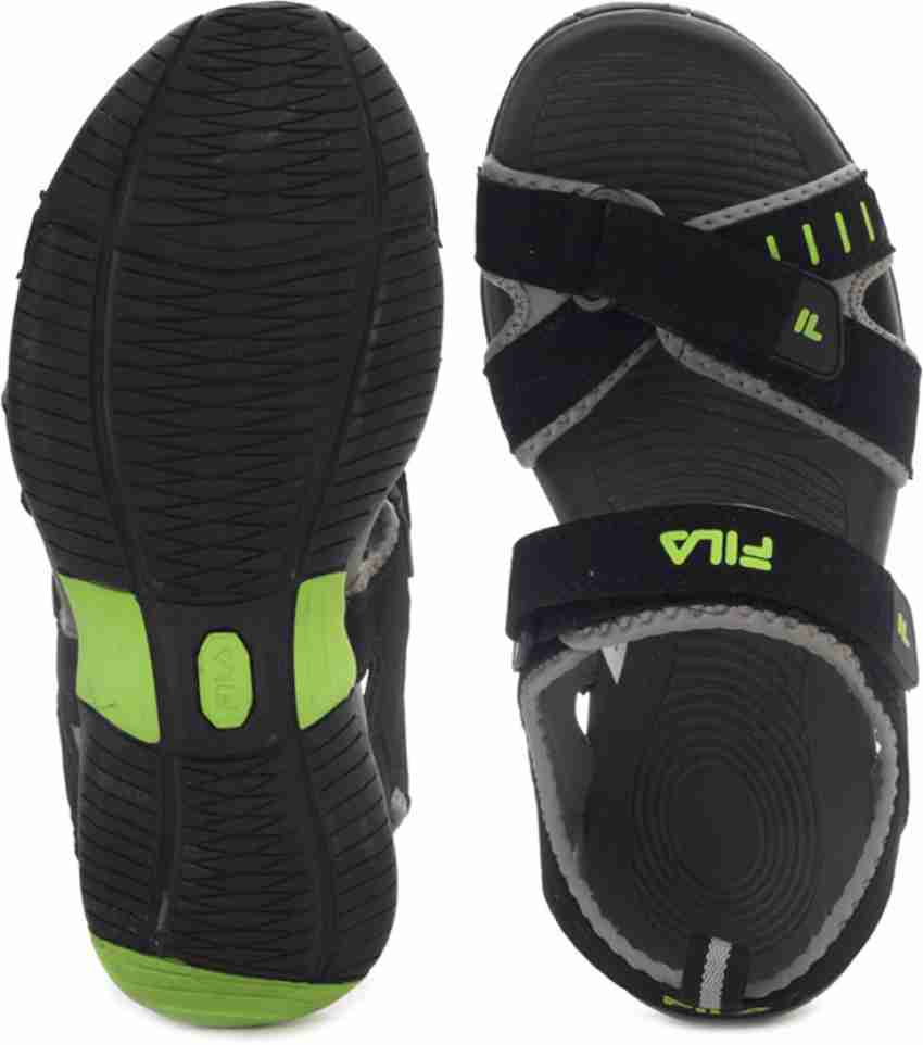 FILA Avior Men Sports Sandals Buy Black Geen Color FILA Avior Men Sports Sandals Online at Best Price Shop Online for Footwears in India Flipkart