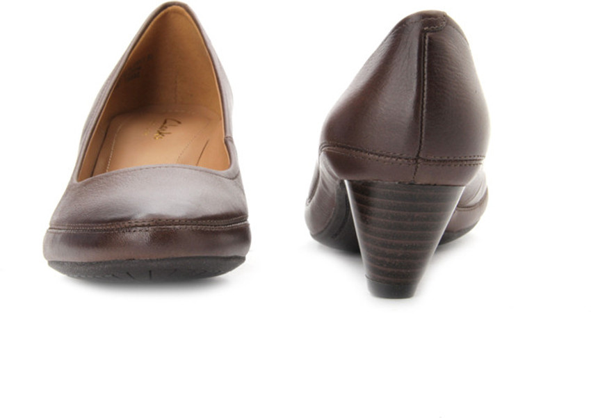 CLARKS Denny Mellow Women Women Heels Buy Taupe Leather Color CLARKS Denny Mellow Women Women Heels Online at Best Price Shop Online for Footwears in India Flipkart