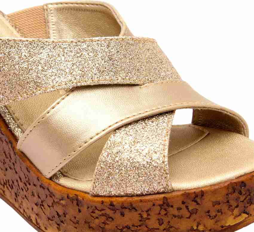 Catwalk sales golden sandals