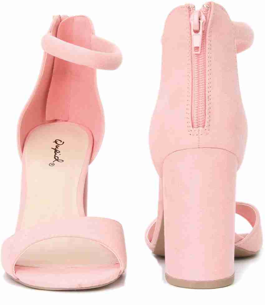 Qupid Women Pink Heels Buy ROPKPS Color Qupid Women Pink Heels