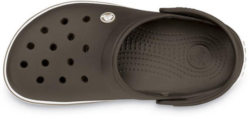 Crocs crocband espresso on sale khaki