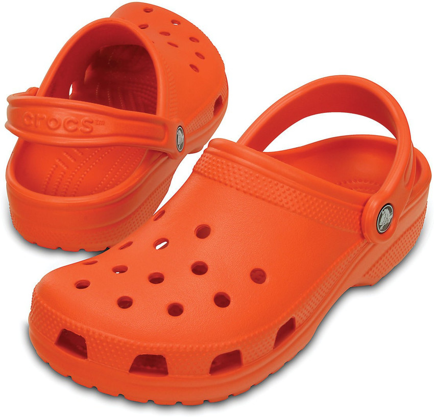 Orange crocs size 12 hot sale