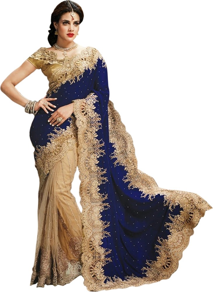 Velvet clearance saree flipkart