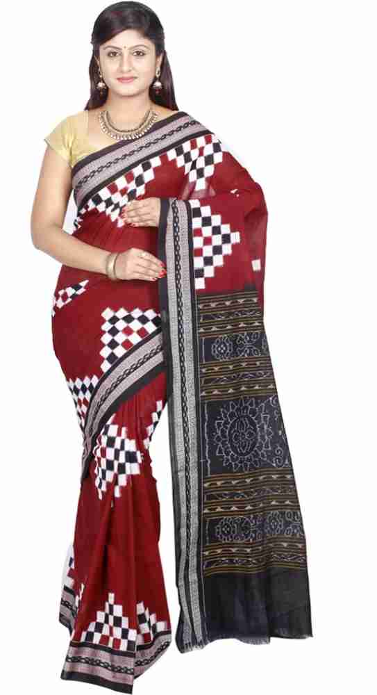 Sambalpuri cotton 2025 saree flipkart