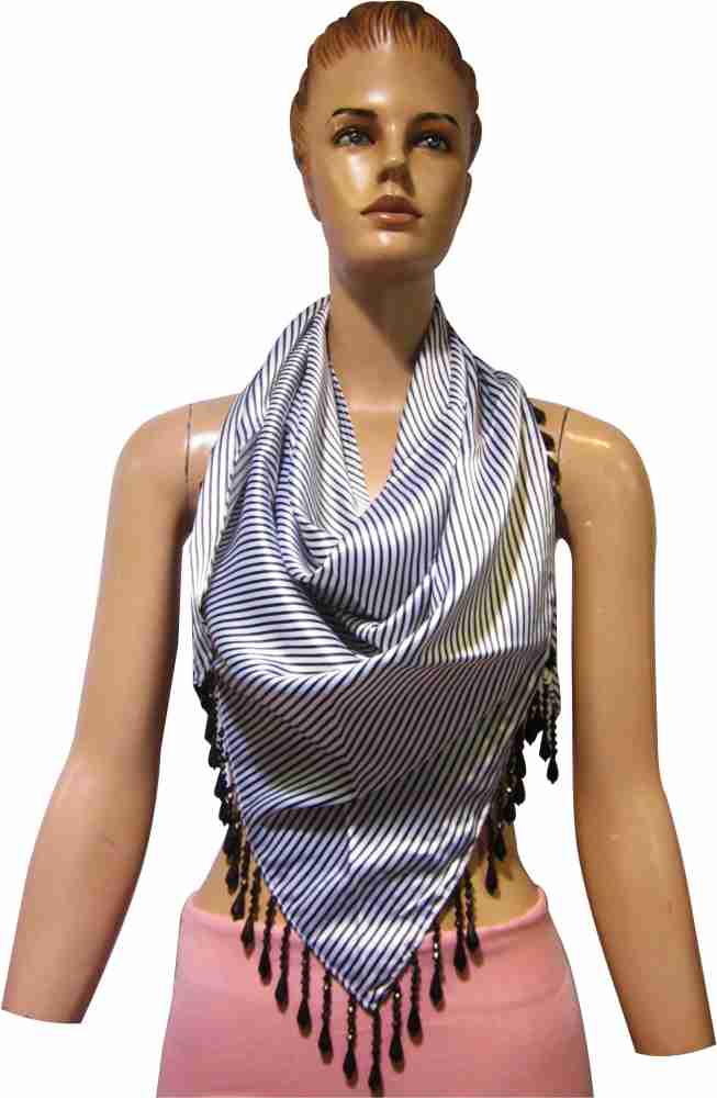 Sam Inc Female Fancy Solid Satin Triangle Scarves at Rs 899/piece in Mumbai