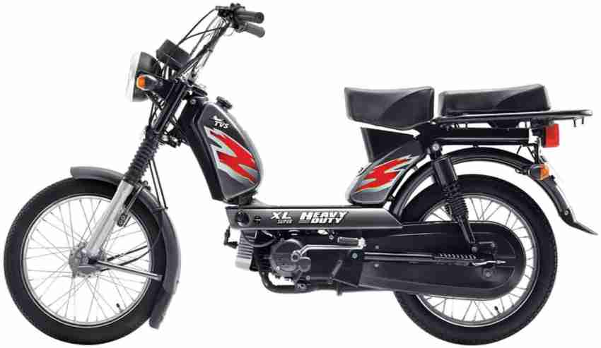 Tvs xl 100 heavy duty self start sale