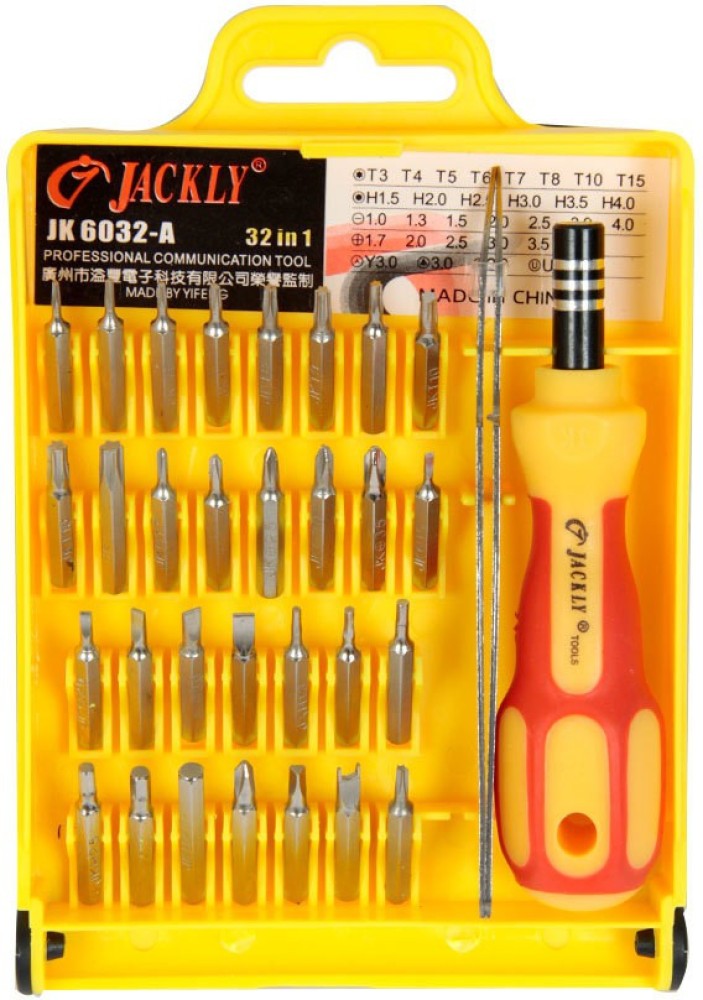 Jackly jk 6036 on sale combination screwdriver set