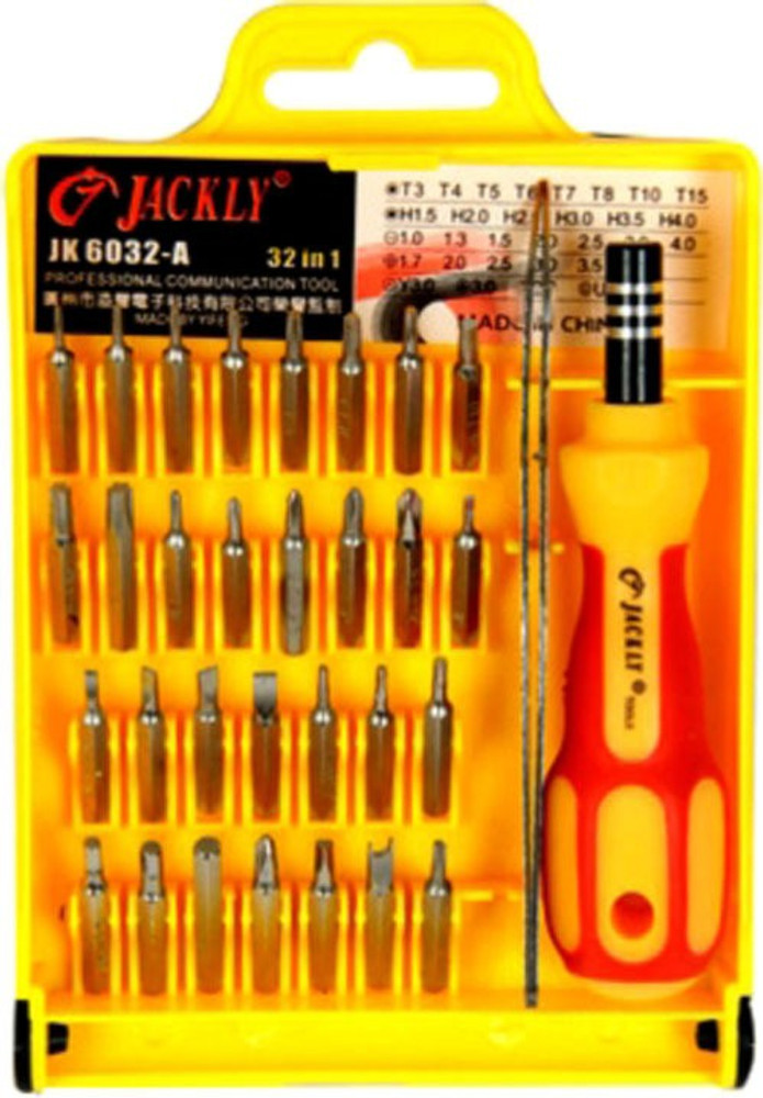 Jackly 6036 ratchet screwdriver set hotsell