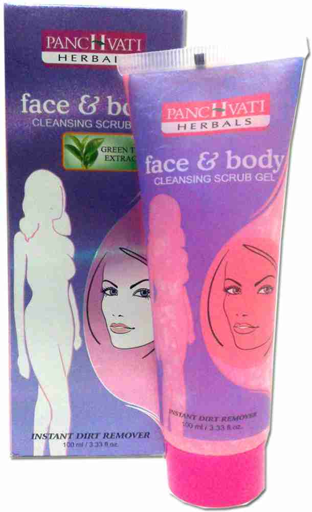 Panchvati Dead Skin Remover Face & Body Scrub Gel 200 Ml II US Ship