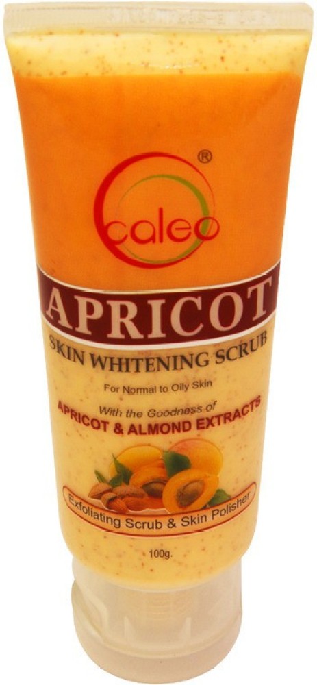 Caleo Apricot Skin Whitening Scrub Price in India Buy Caleo