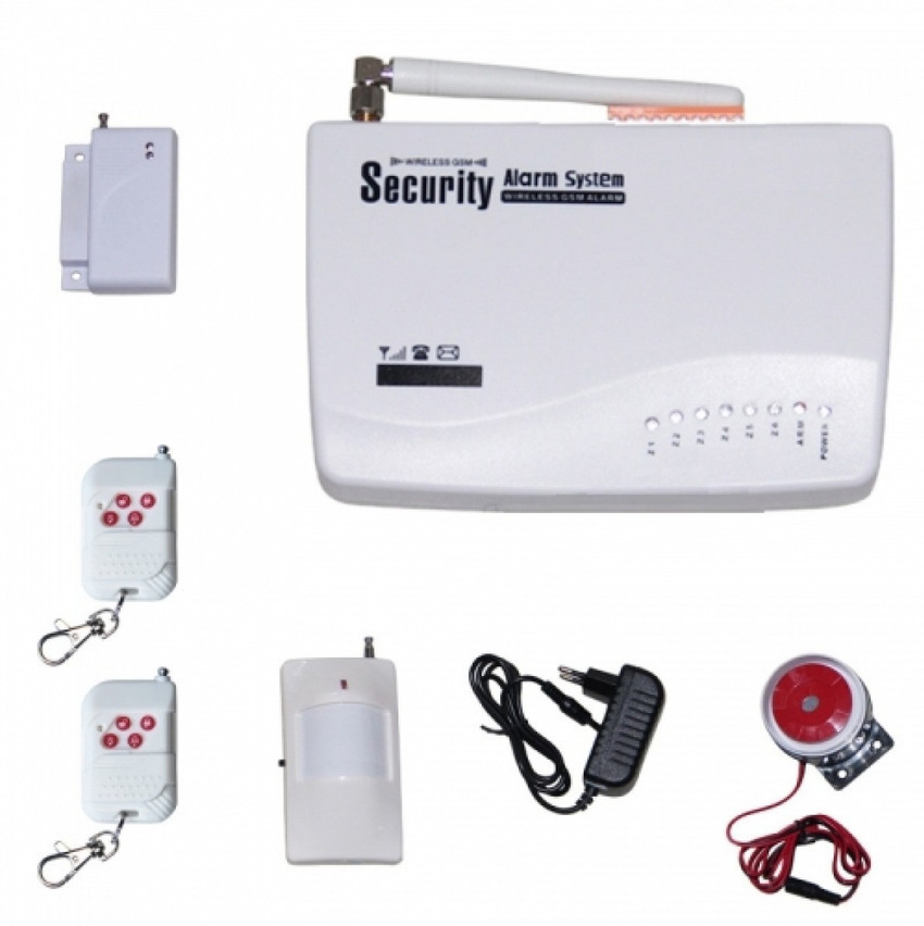 wireless gsm alarm system
