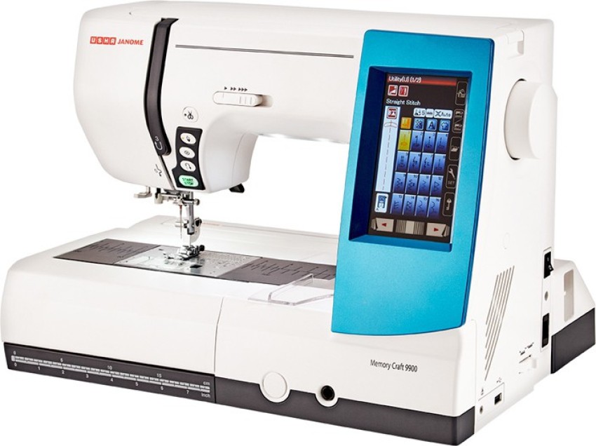 USHA MEMORY CRAFT-9900-DIGITIZER-JR Embroidery Sewing Machine