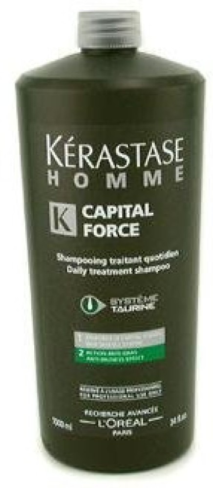 KERASTASE Homme Capital force Treatment Shampoo - in India, Buy KERASTASE Homme Capital force Daily Treatment Shampoo Online In India, Reviews, Ratings & Features | Flipkart.com