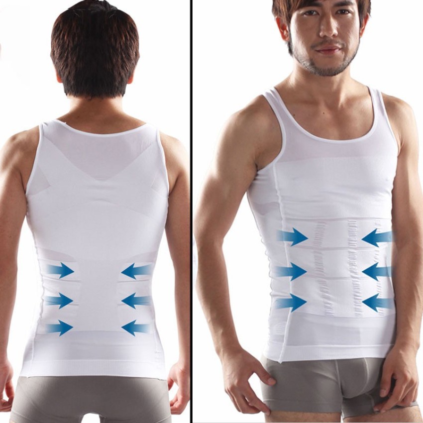 MIXLITE New Men Slim N Lift Body Shaper Underwear Vest Shirt India