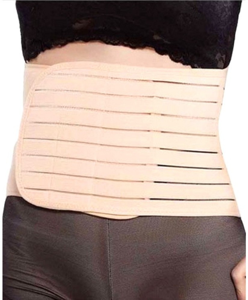 PrivateLifes Beige Tummy Tucker Corset Belt With Velcro Women