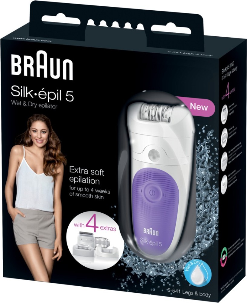 Braun Silk Epil 5-541 Cordless Epilator Price in India - Buy Braun Silk  Epil 5-541 Cordless Epilator online at
